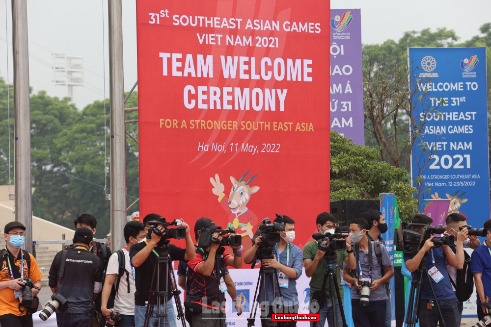 Ảnh: Lễ thượng cờ SEA Games 31 - sẵn sàng cho một kỳ SEA Games thành công