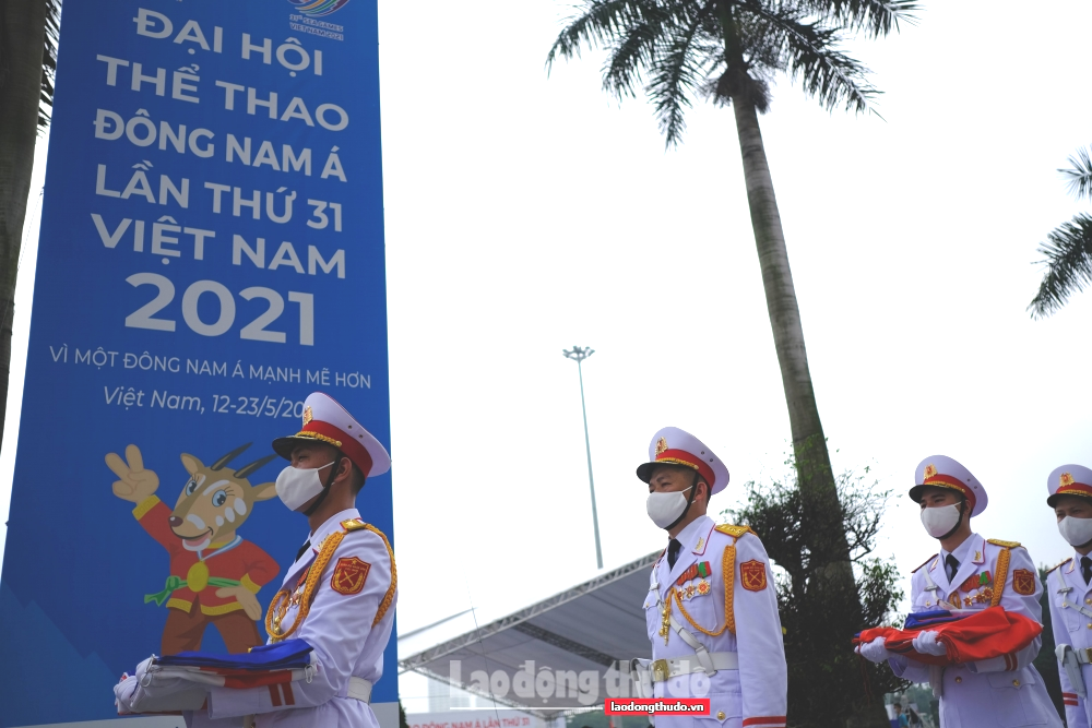 Ảnh: Lễ thượng cờ SEA Games 31 - sẵn sàng cho một kỳ SEA Games thành công