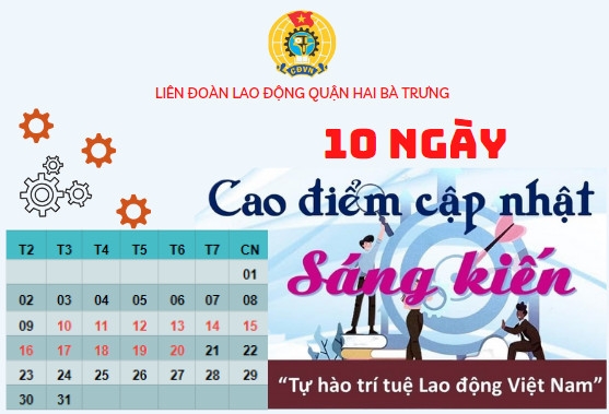 LĐLĐ quận Hai Bà Trưng phát động chiến dịch thi đua 10 ngày cao điểm