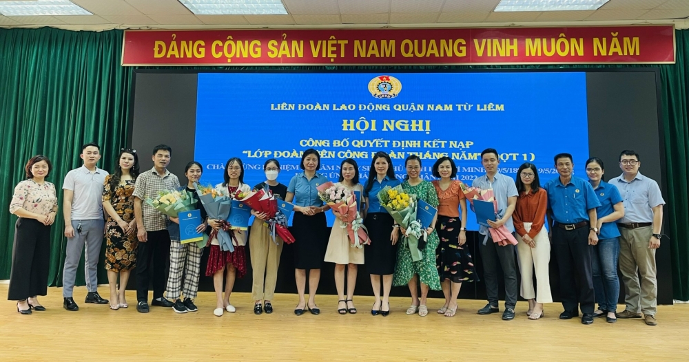 LĐLĐ quận Nam Từ Liêm: Quyết tâm hoàn thành chỉ tiêu phát triển đoàn viên