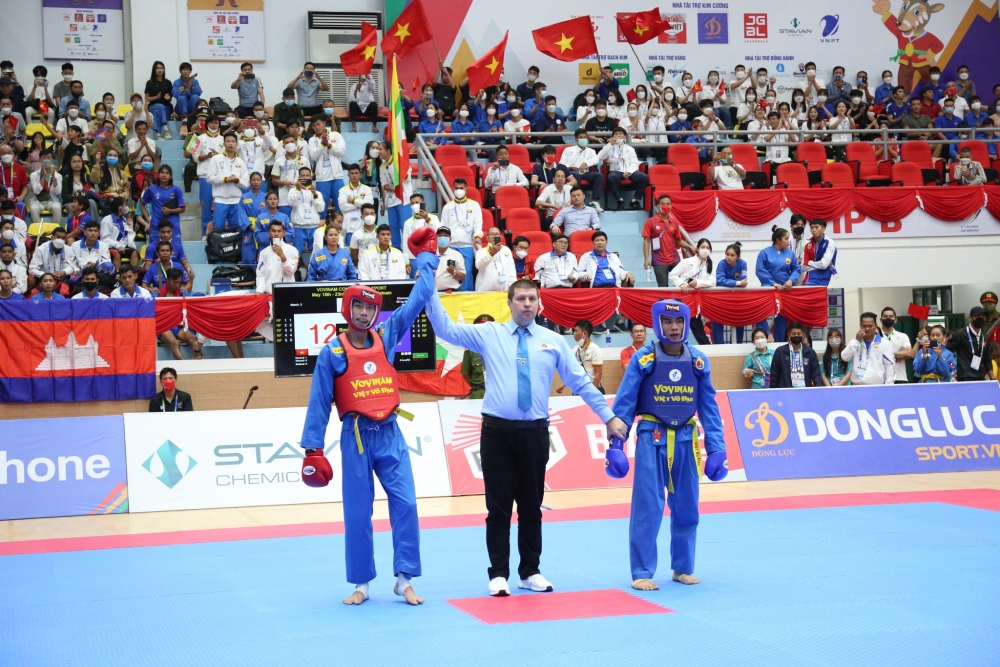 Những tấm Huy chương quý giá môn Vovinam của đội tuyển Việt Nam tại SEA Games 31