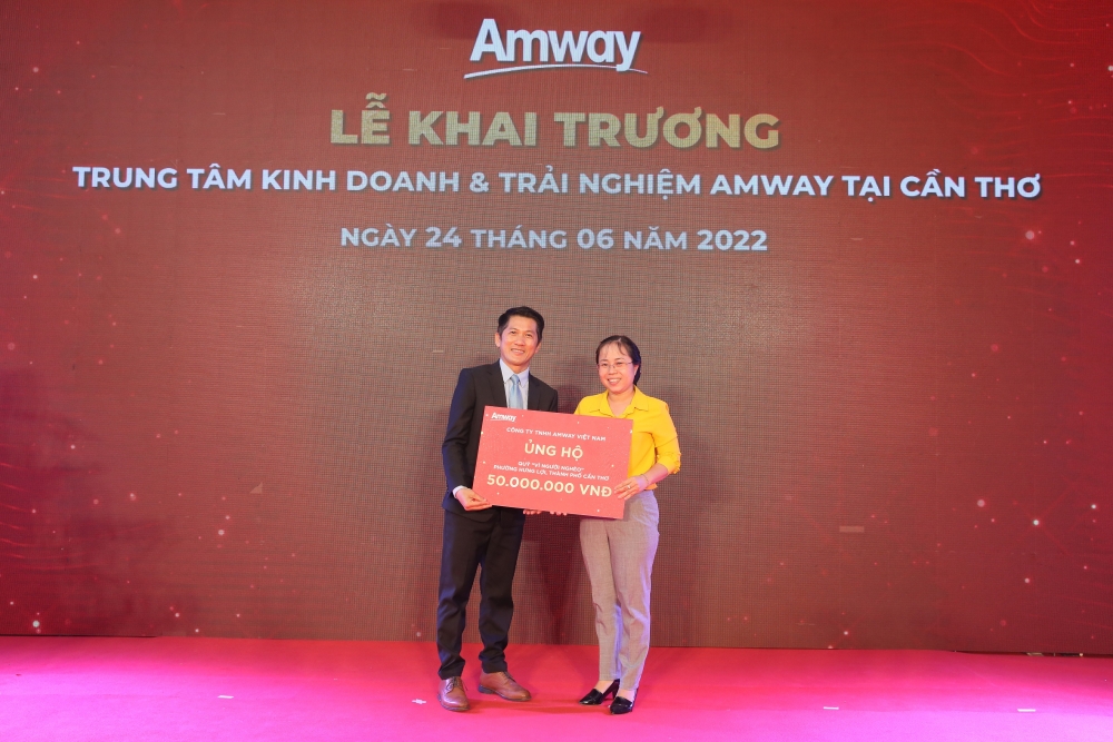 Trung tâm kinh doanh và trải nghiệm Amway tại Cần Thơ hiện đại - sang trọng - trẻ trung