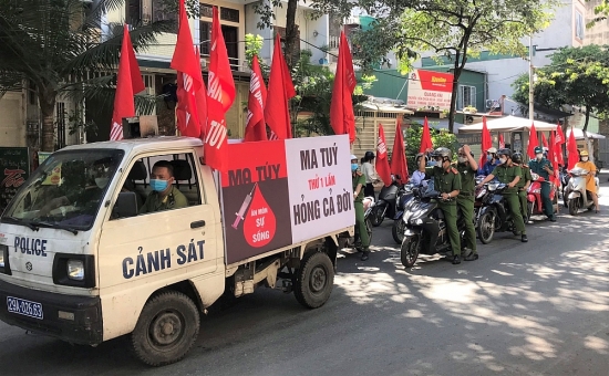 Đa dạng hình thức tuyên truyền Ngày toàn dân phòng, chống ma túy