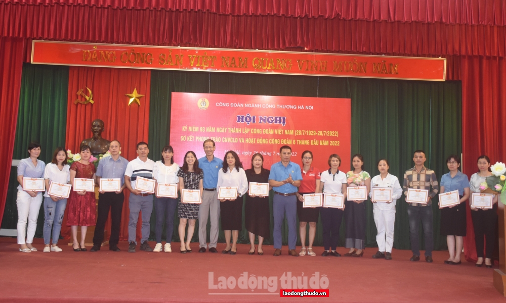 Công đoàn ngành Công Thương Hà Nội: Nhiều hoạt động nổi bật trong 6 tháng đầu năm 2022