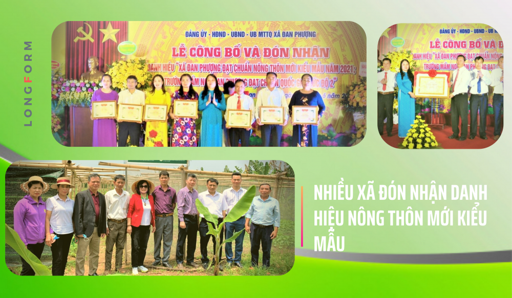 Nông dân tiên phong trong xây dựng nông thôn mới kiểu mẫu