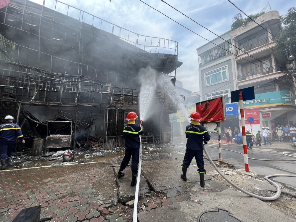 Hà Nội: Tăng cường xử lý các công trình chưa được nghiệm thu về phòng cháy, chữa cháy