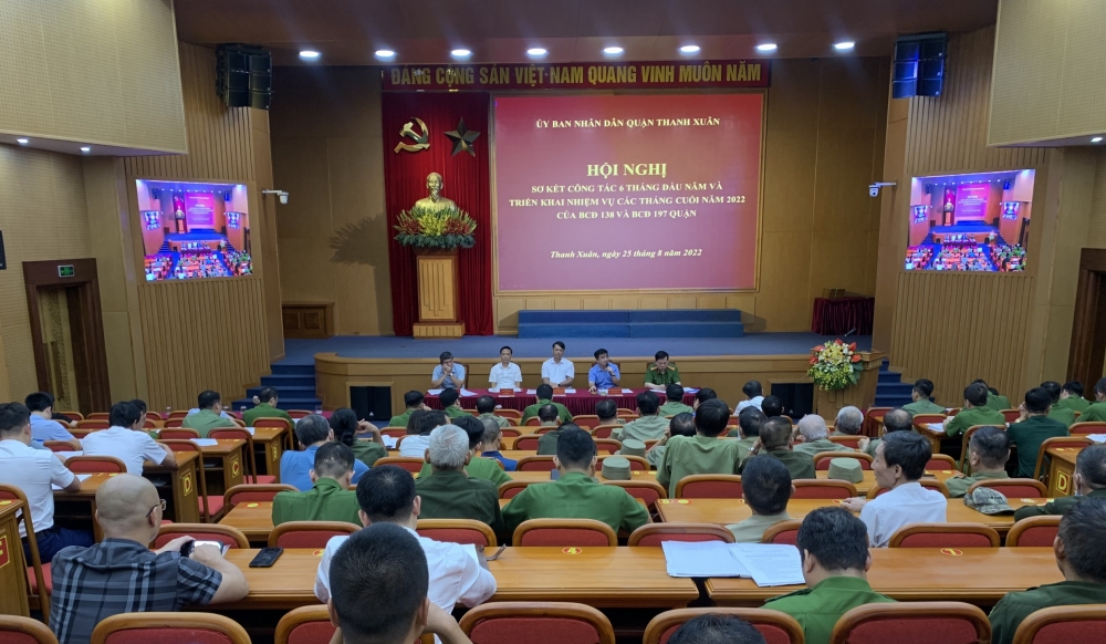 Quận Thanh Xuân: Chuyển biến trong công tác phòng, chống tội phạm và tệ nạn xã hội