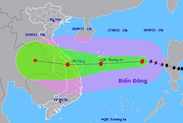 Thành lập Ban chỉ đạo tiền phương ứng phó với bão Noru