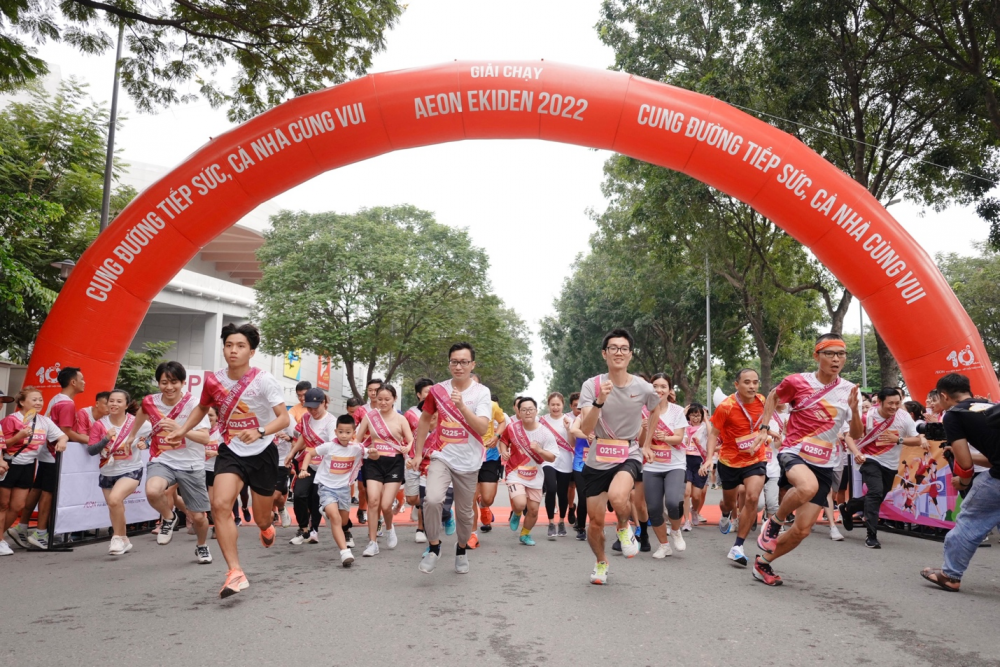 AEON Ekiden 2022 - Sự kiện tri ân 10 năm AEON Việt Nam