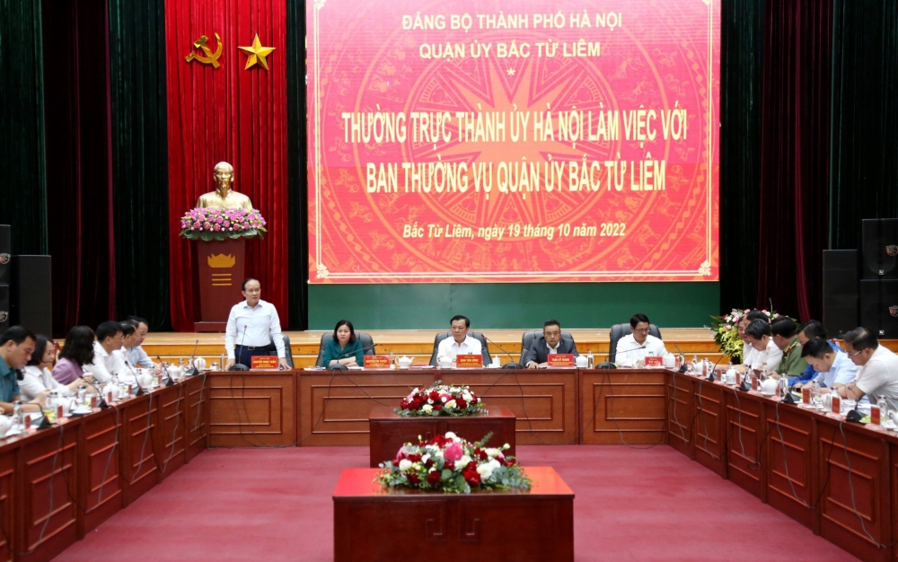 Quận Bắc Từ Liêm cần tập trung hoàn thành dứt điểm các dự án dở dang