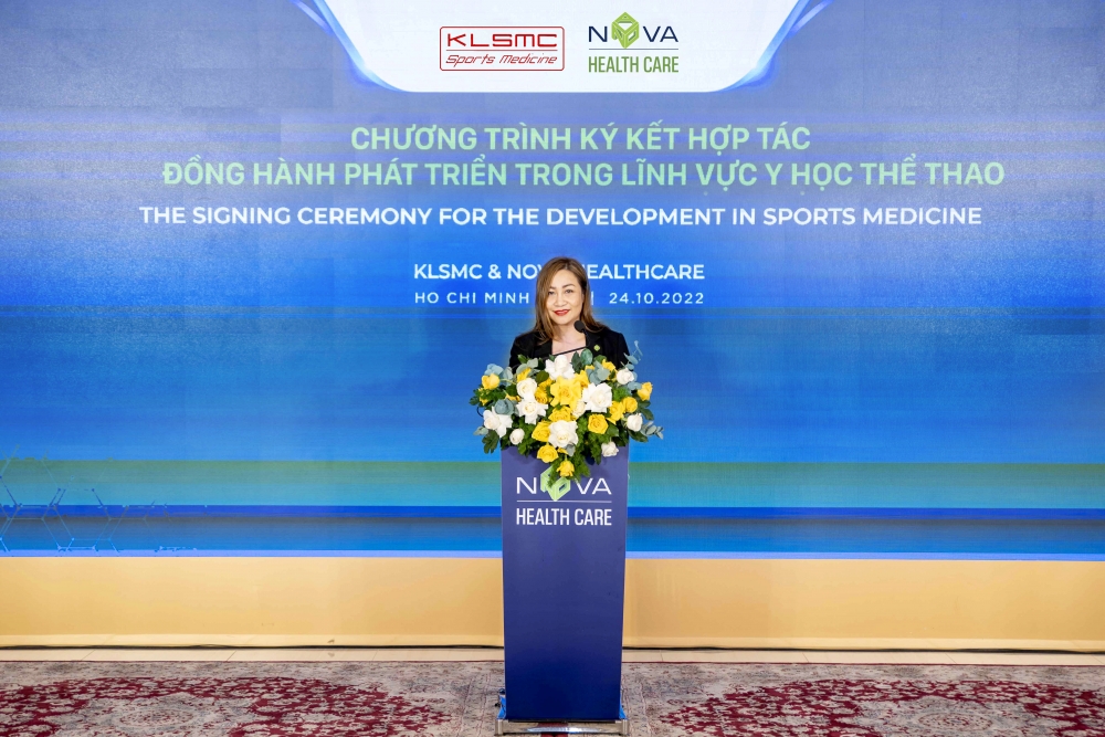 Nova Healthcare và KLSMC hợp tác phát triển Trung tâm Y học Thể thao tại Việt Nam