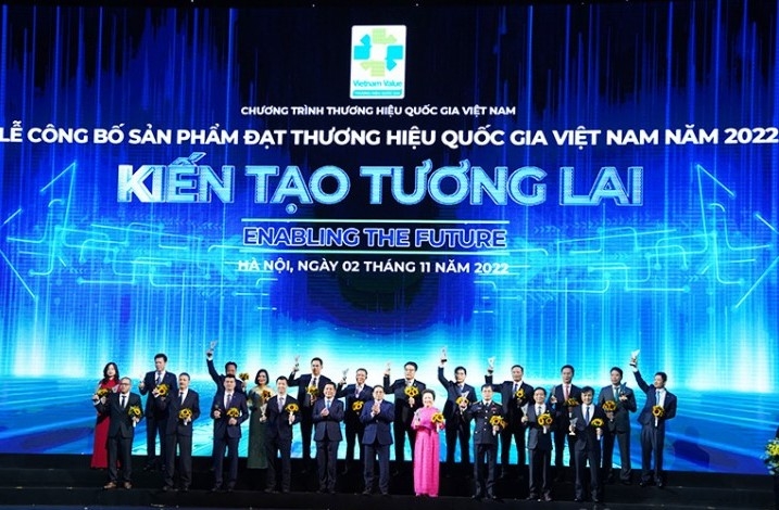 Vinh danh 172 doanh nghiệp có sản phẩm đạt Thương hiệu quốc gia năm 2022