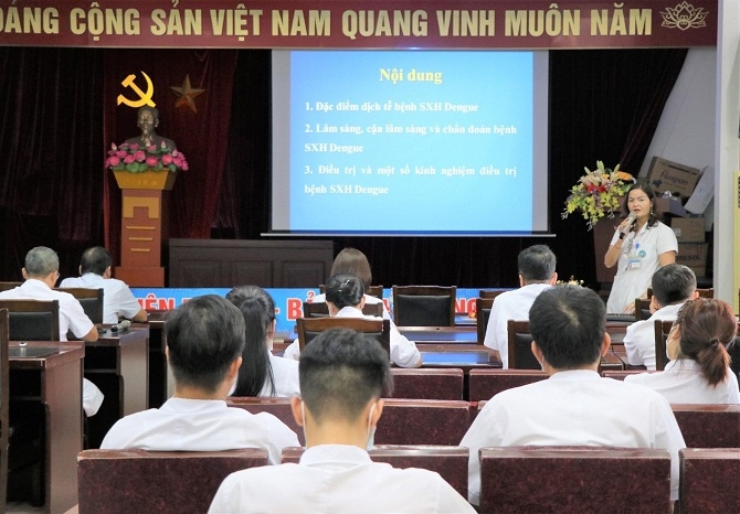 Bệnh viện đa khoa Hà Đông đồng bộ nhiều giải pháp phòng, chống dịch sốt xuất huyết