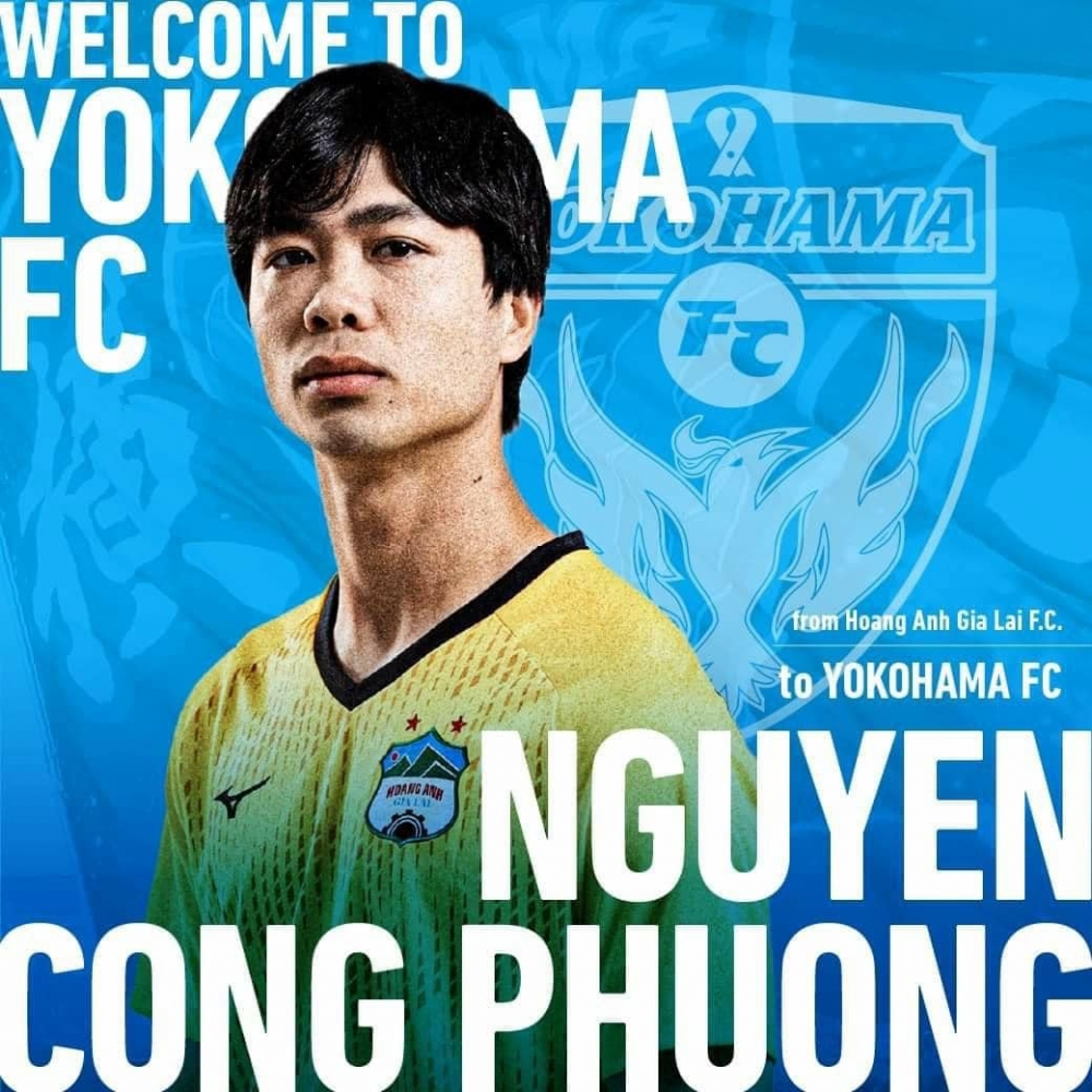 Công Phượng sẽ thi đấu cho Yokohama FC của Nhật Bản