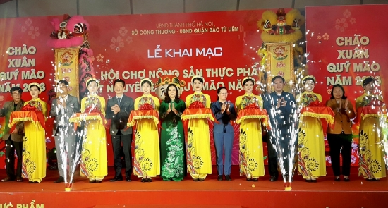 Hội chợ nông sản thực phẩm Tết Nguyên đán Quý Mão 2023 diễn ra từ 13 - 18/1