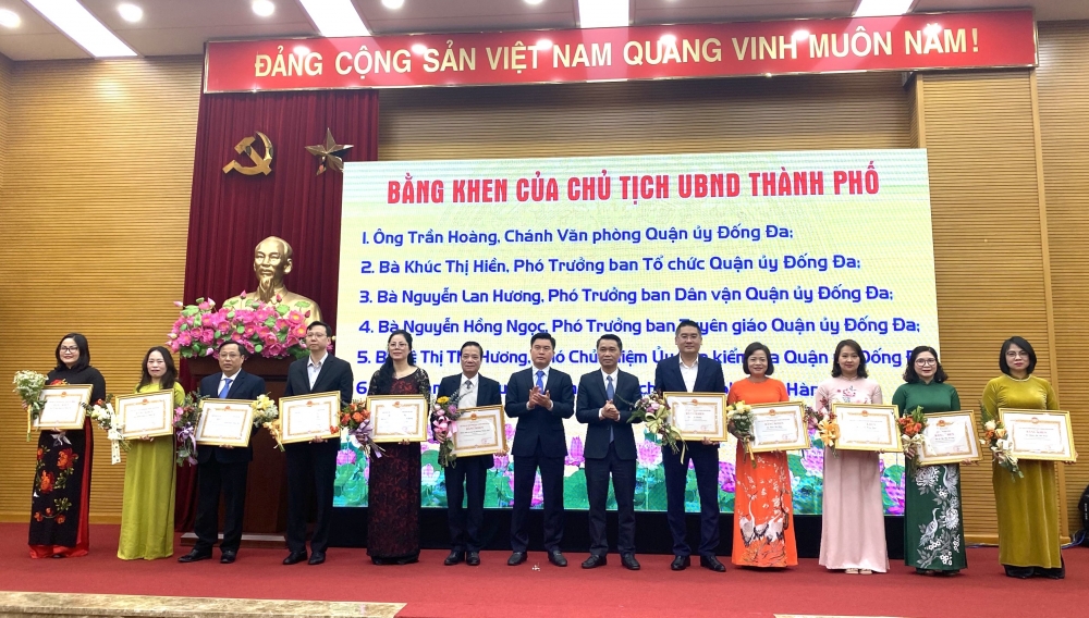 Quận Đống Đa: Phong trào thi đua góp phần xây dựng quận vững mạnh toàn diện