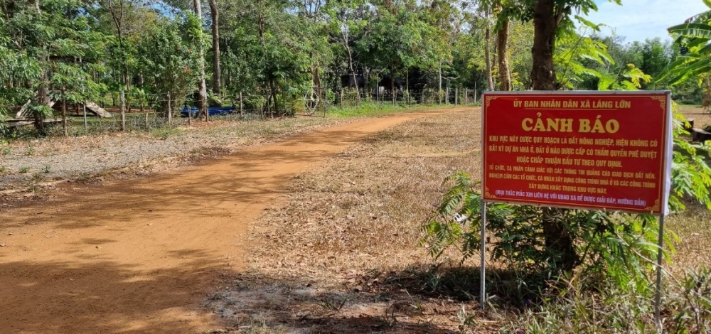 Huyện Châu Đức, Bà Rịa - Vũng Tàu: Tăng cường quản lý đất quy hoạch hồ thủy lợi