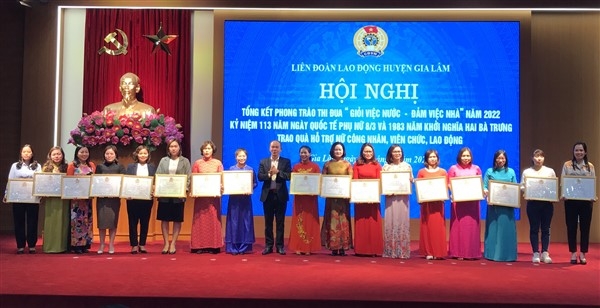 Gia Lâm: Phong trào thi đua  “Giỏi việc nước, đảm việc nhà” đạt hiệu quả thiết thực