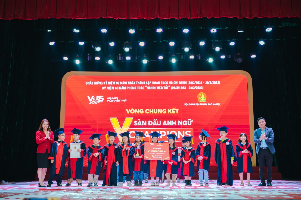 Sàn đấu Anh ngữ V - Champions: Sân chơi bổ ích cho thiếu nhi Thủ đô