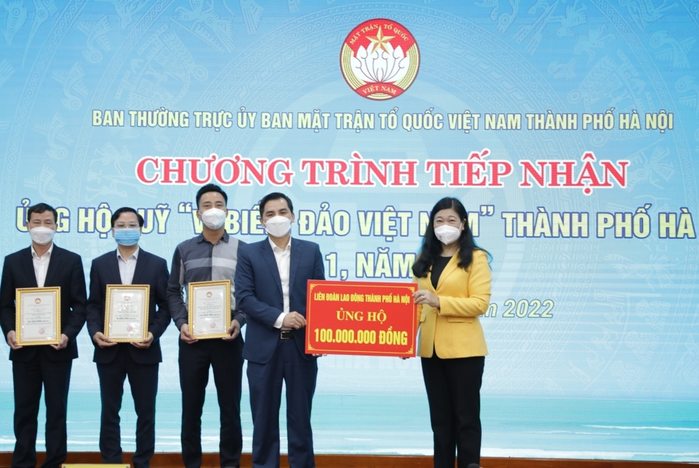 Vận động công nhân, viên chức, game bài uy tín
 Thủ đô ủng hộ Quỹ “Vì biển, đảo Việt Nam” năm 2023