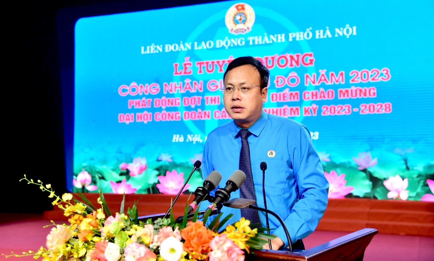 Trực tuyến hình ảnh: Tuyên dương 100 Công nhân giỏi Thủ đô năm 2023