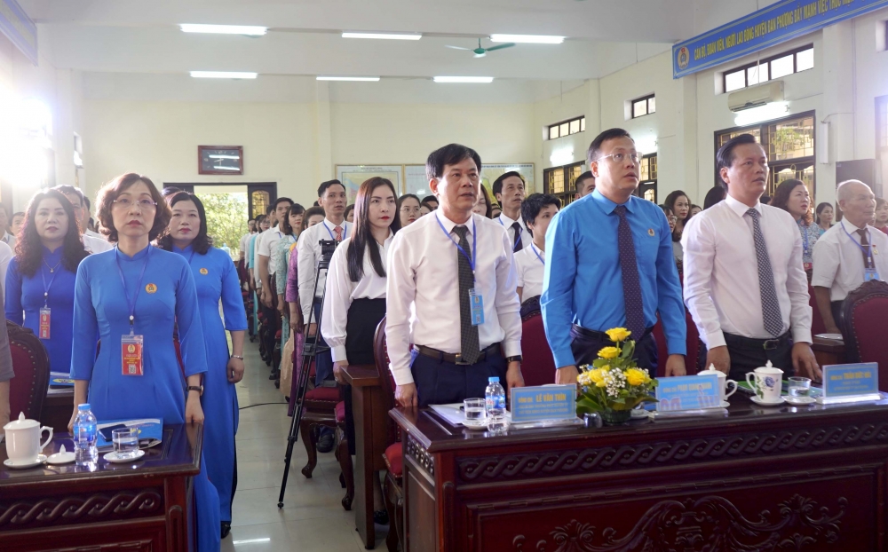 Đại hội Công đoàn huyện Đan Phượng lần thứ XI: Xây dựng đội ngũ công nhân, viên chức, game bài uy tín
 ngày càng vững mạnh