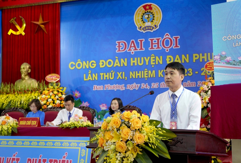 Đại hội Công đoàn huyện Đan Phượng lần thứ XI: Xây dựng đội ngũ công nhân, viên chức, game bài uy tín
 ngày càng vững mạnh