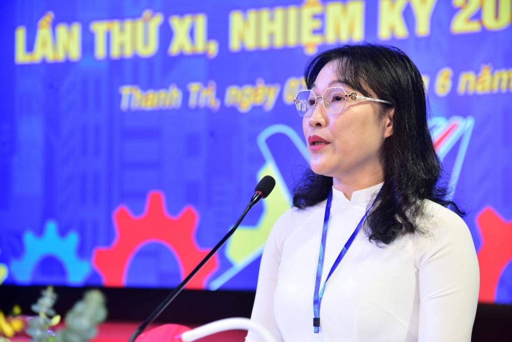 TRỰC TUYẾN HÌNH ẢNH: Đại hội Công đoàn huyện Thanh Trì khóa XI, nhiệm kỳ 2023 - 2028