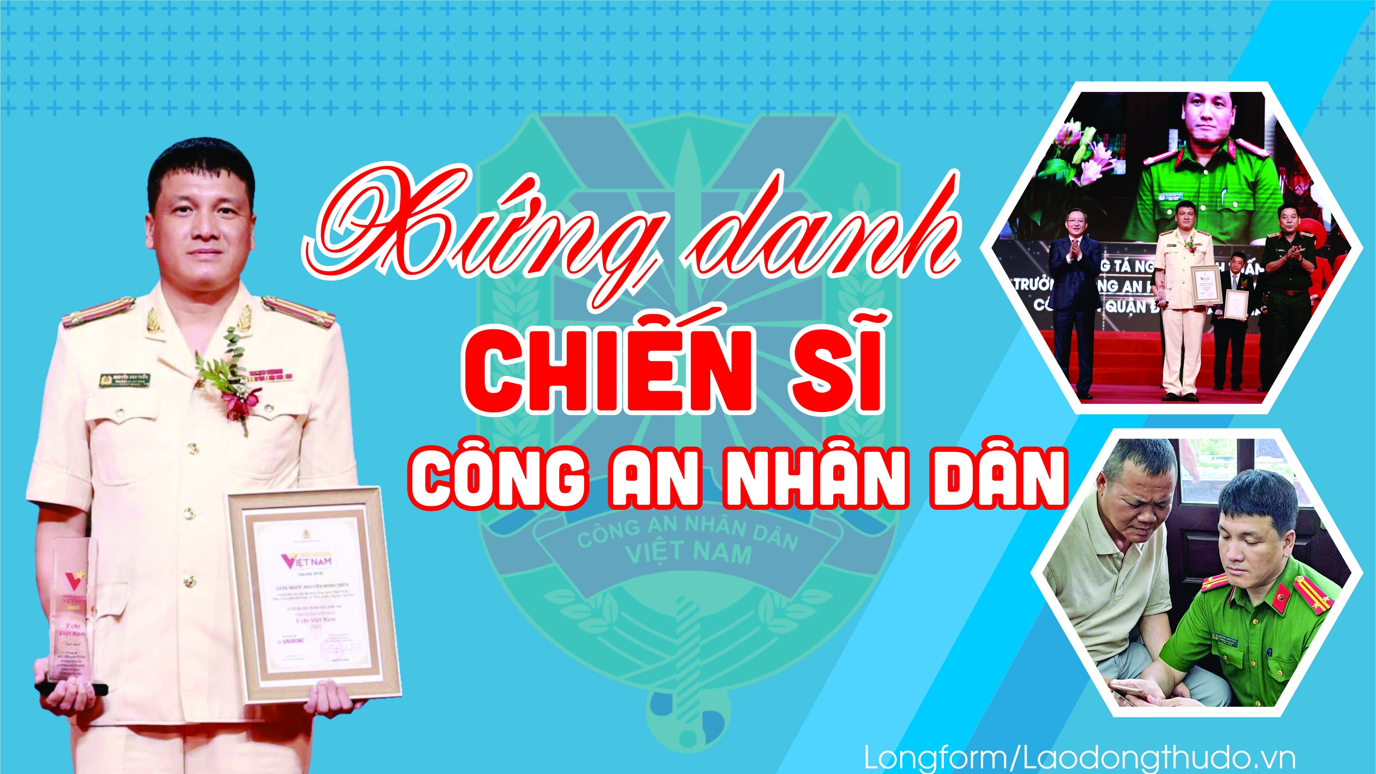 Xứng danh chiến sĩ Công an nhân dân