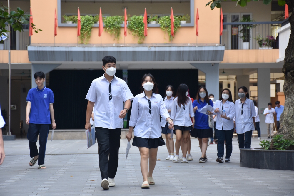 Hơn 102.000 sĩ tử Hà Nội hoàn thành kỳ thi tốt nghiệp THPT năm 2023