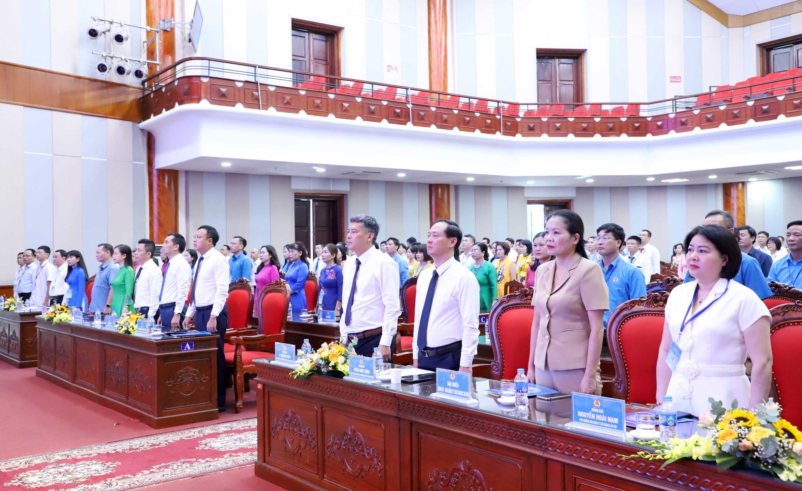 TRỰC TUYẾN: Toàn cảnh Đại hội Công đoàn các Khu công nghiệp và chế xuất Hà Nội lần thứ IV