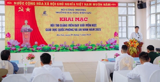 Trường Đại học Điện lực tổ chức thành công Hội thi Giảng viên dạy giỏi