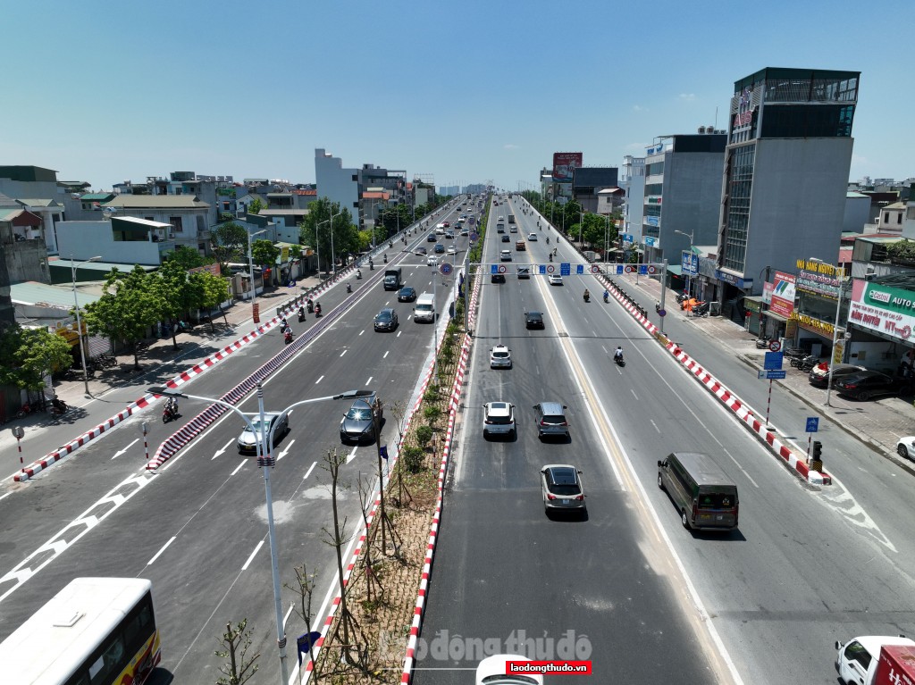 Cầu Vĩnh Tuy không còn là "điểm đen" ùn tắc trong giờ cao điểm