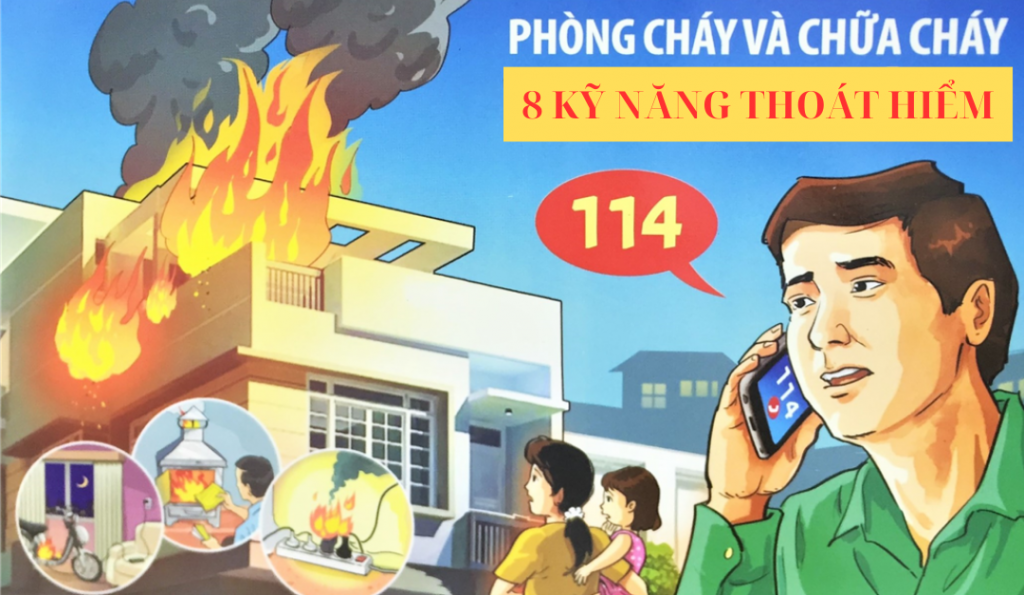 Thay vì hoảng loạn, hãy nhớ 8 kỹ năng thoát hiểm khi xảy ra cháy