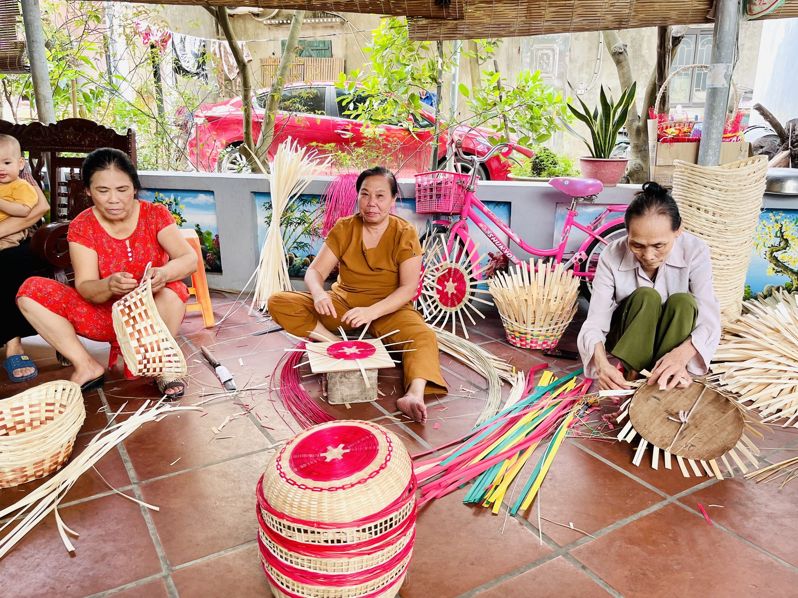 Hồi sinh làng mây tre đan Vạn Phúc