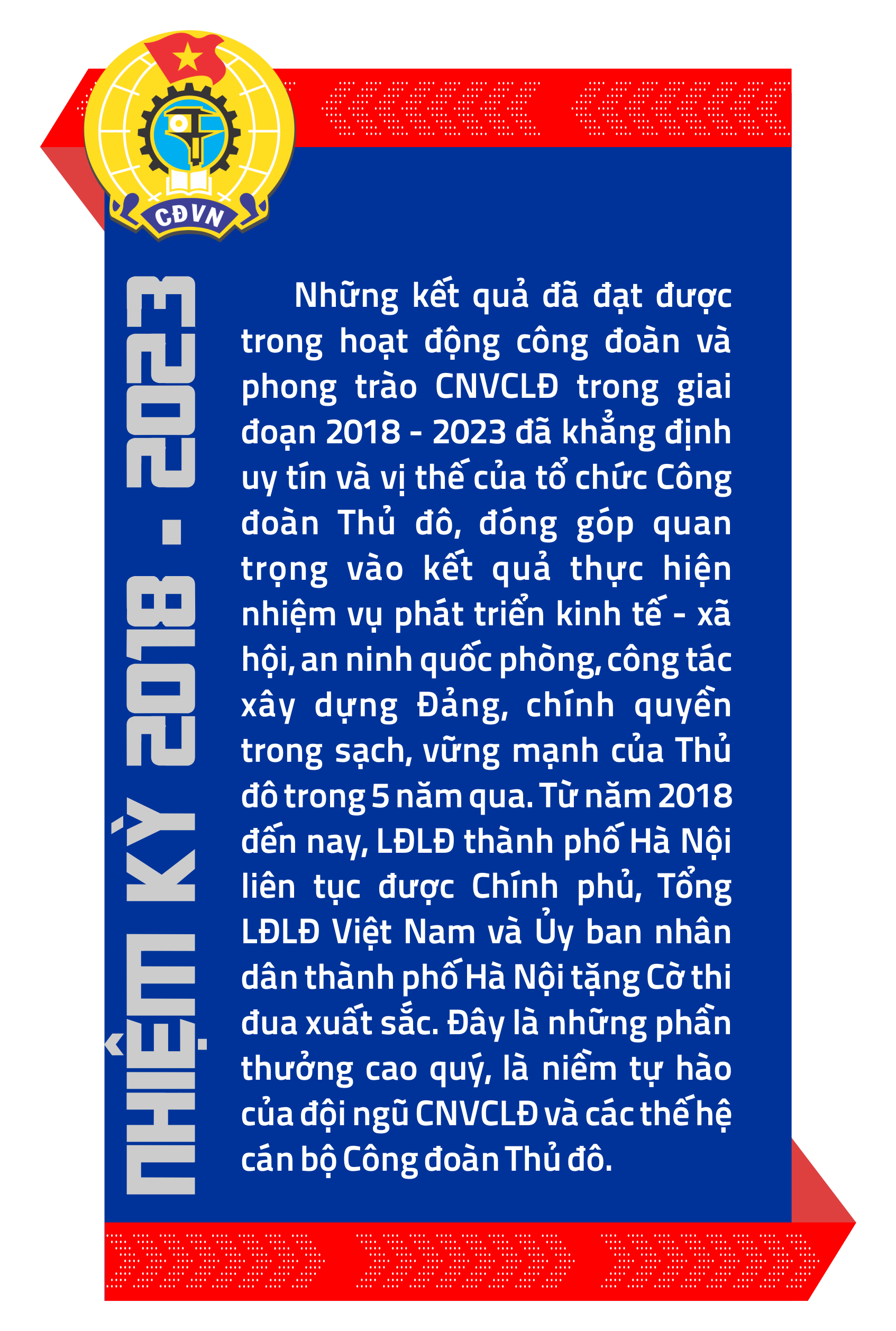 Công đoàn Thủ đô: Đổi mới - Vượt khó - Phát triển