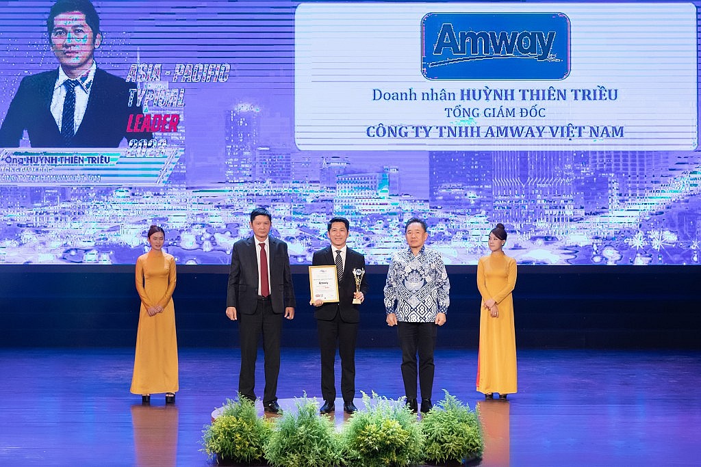 Amway Việt Nam lập cú đúp giải thưởng tại lễ công bố Thương hiệu tiêu biểu Châu Á - Thái Bình Dương 2023