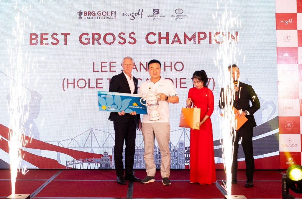 BRG Golf Hanoi Festival để lại nhiều ấn tượng sâu đậm trong lòng gôn thủ quốc tế