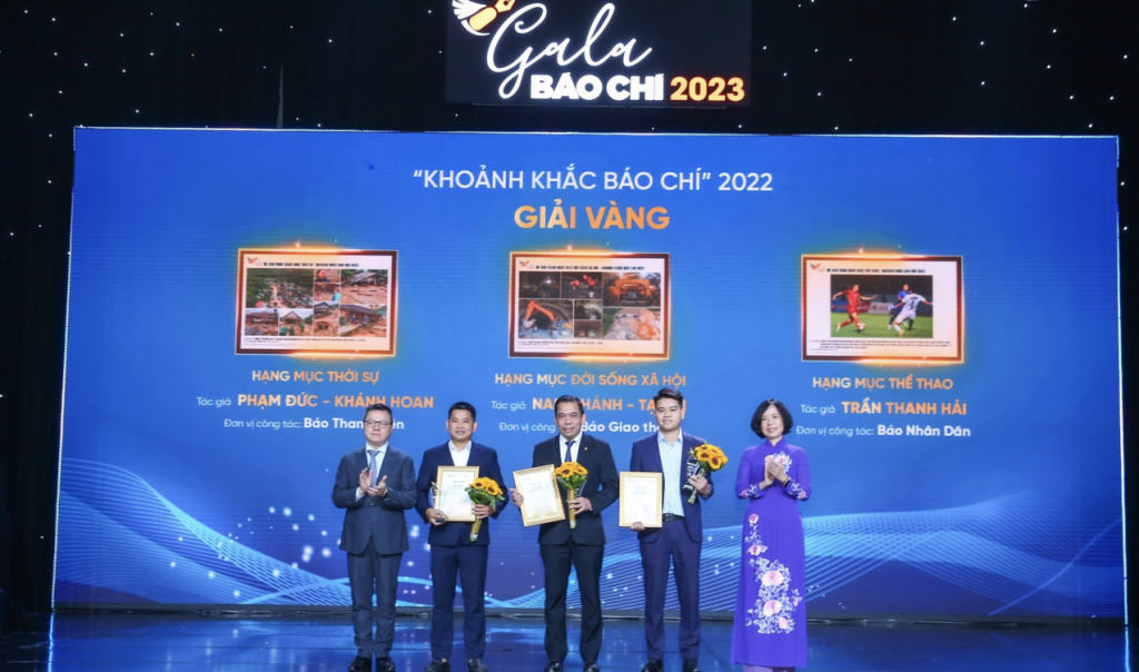 Gala Báo chí 2023: Tôn vinh sự dấn thân và bản lĩnh của người làm báo