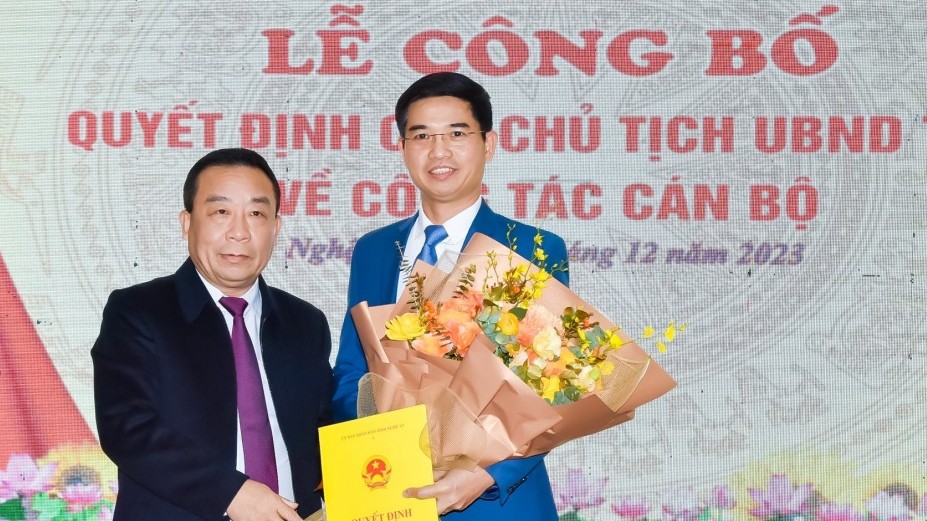 Bổ nhiệm Phó Giám đốc Sở Khoa học và Công nghệ tỉnh Nghệ An