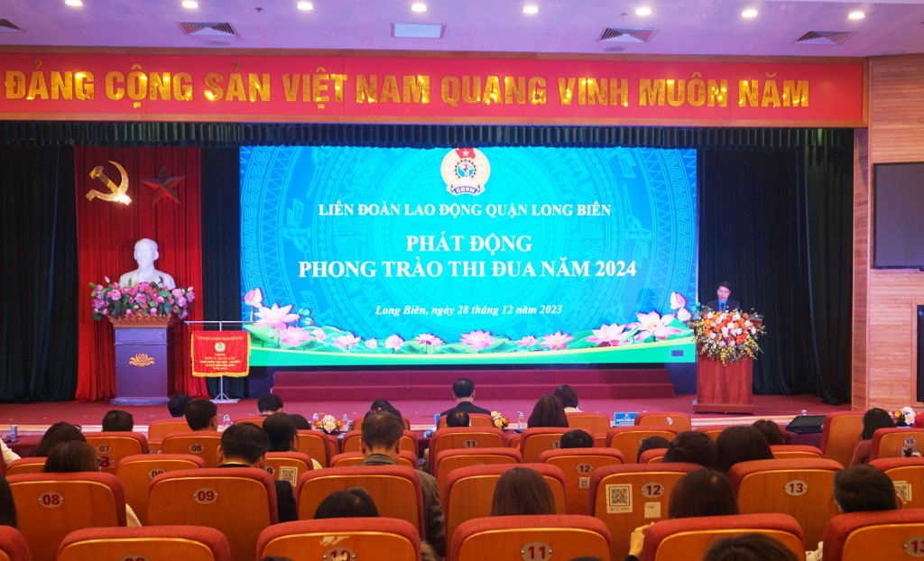 LĐLĐ quận Long Biên phát động phong trào thi đua trong công nhân, viên chức, game bài uy tín
