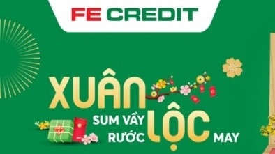 FE CREDIT tặng ngàn phần quà trị giá hàng tỷ đồng cho khách hàng dịp Tết