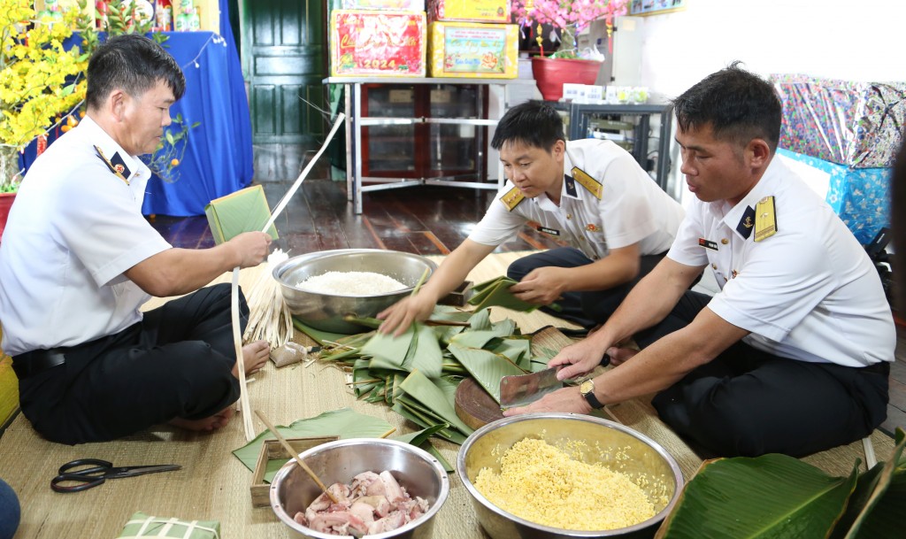 Tết ở Nhà giàn DK1/10