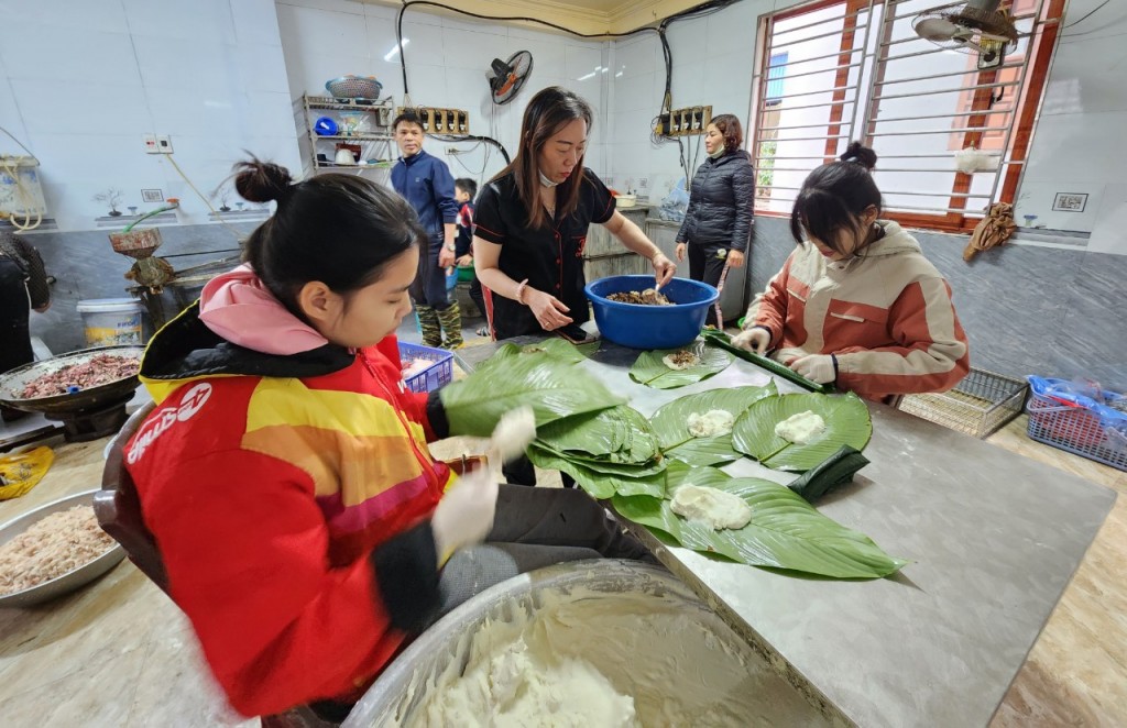 Góp hương Xuân từ bánh tẻ dẻo, thơm