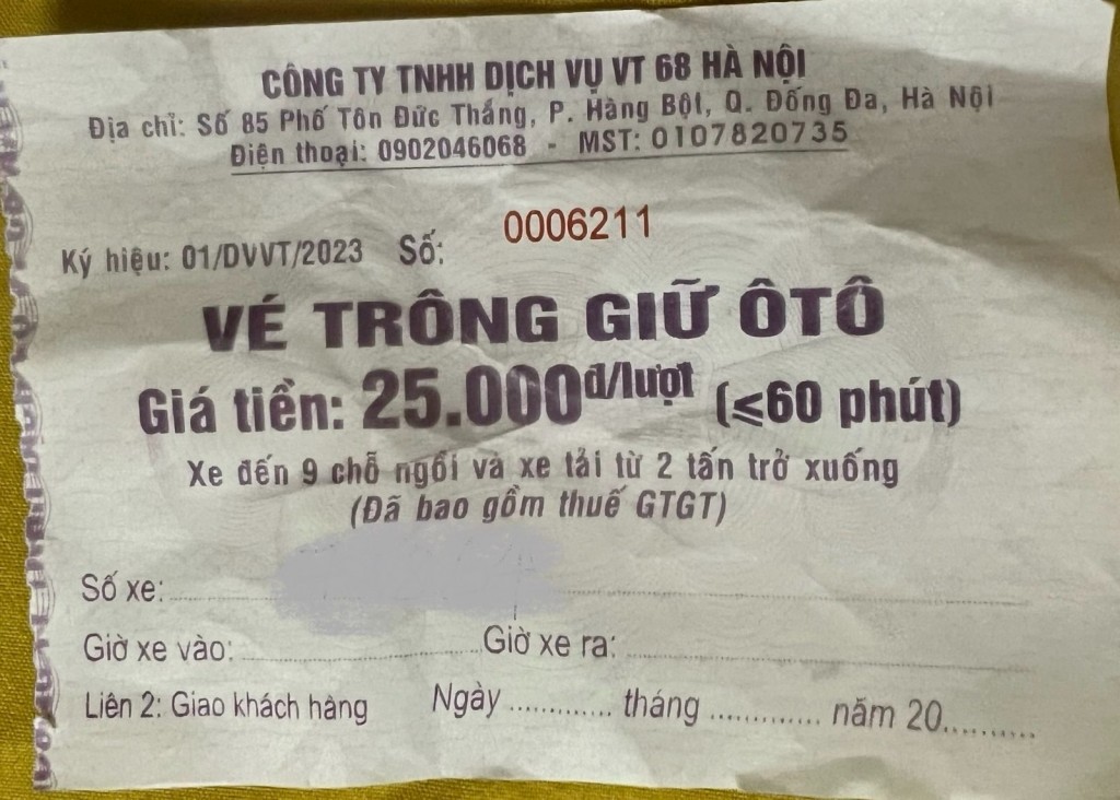 Ai chủ mưu thu 200.000 đồng/lượt gửi xe ô tô ở Lễ hội ánh sáng Hồ Tây?