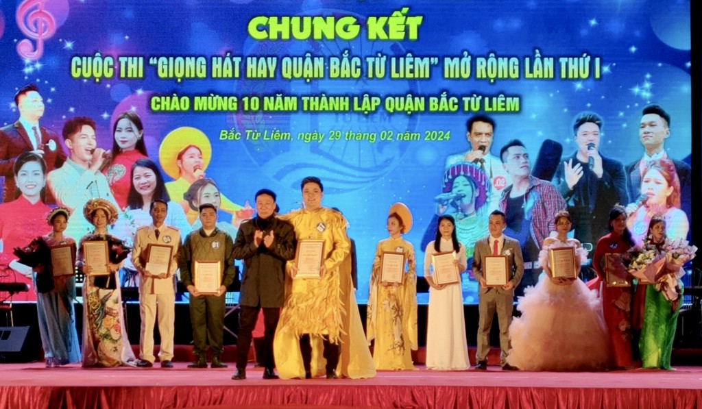 Chung kết “Giọng hát hay Bắc Từ Liêm” mở rộng lần thứ I