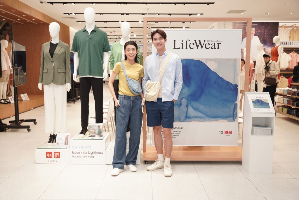 UNIQLO ra mắt bộ sưu tập Xuân/Hè 2024 “Mùa nhẹ thênh thang”