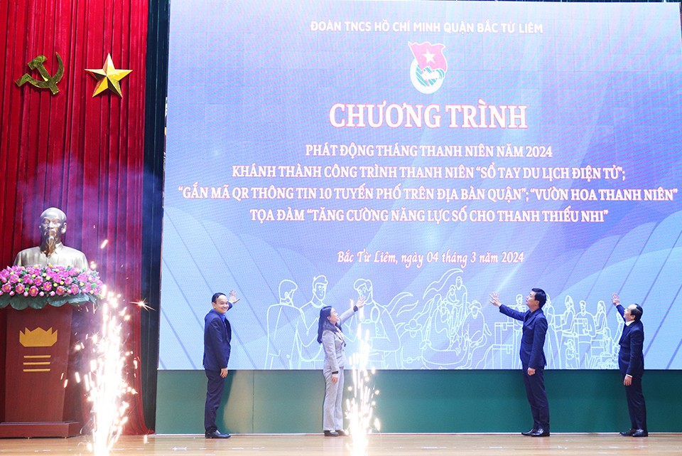 Quận đoàn Bắc Từ Liêm: Phát động Tháng Thanh niên năm 2024