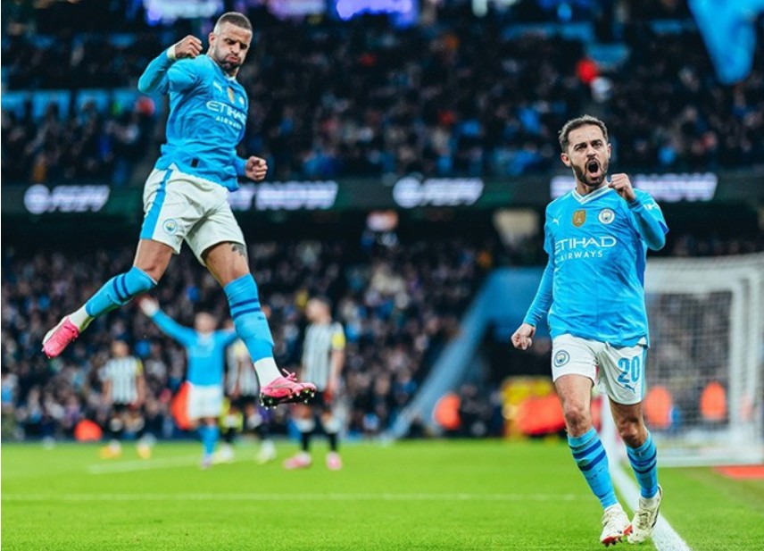 Kết quả FA Cup: Man City vượt qua Newcastle với tỉ số 2-0