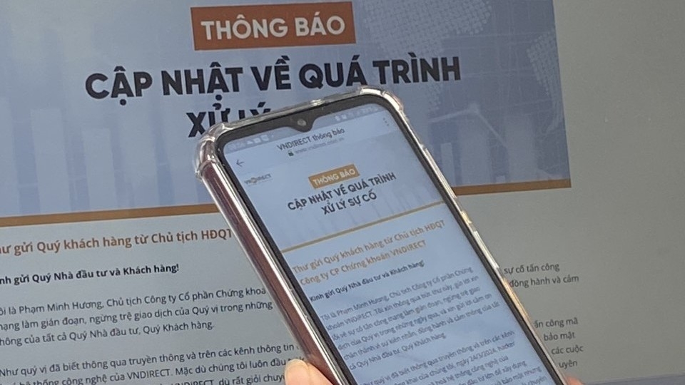 Sau sự cố bị tấn công mạng của VNDirect: Công ty chứng khoán cần có "tấm khiên" chắc chắn hơn